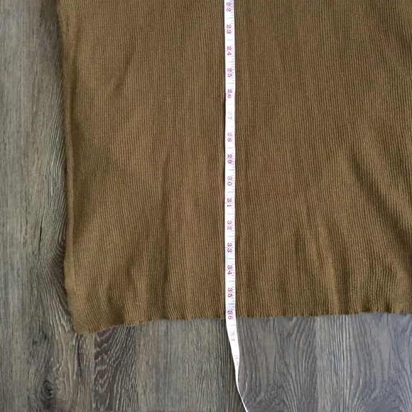 Zara Knit Set Top and Skirt in Matt Gold - Picture 16 of 16